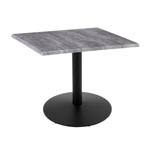 30" Tall In/Outdoor All-Season Table, 30" x 30" Square Greystone Top